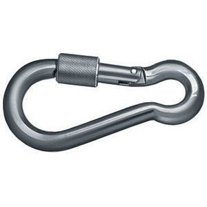 2123 - STEEL KARABINERS WITH LOCKING RING - Prod. SCU